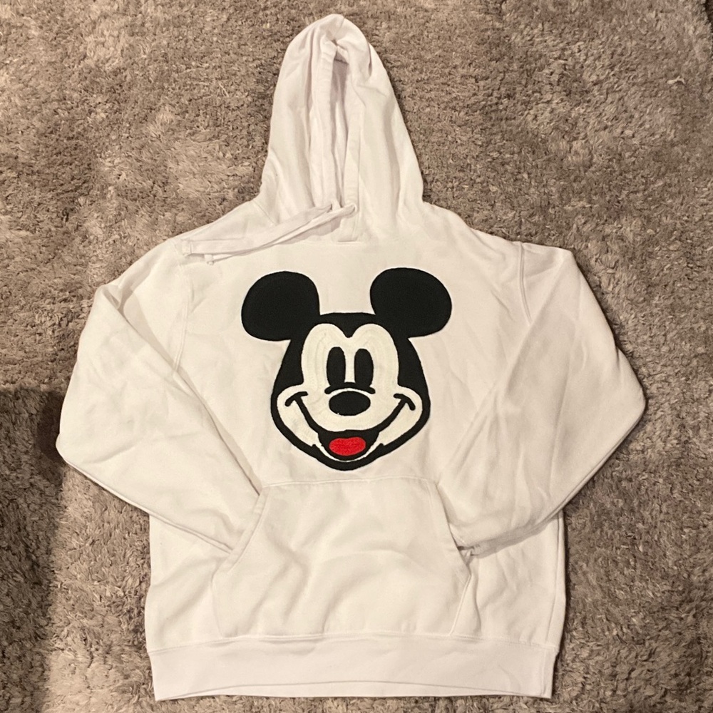 Mickey Mouse white hoodie